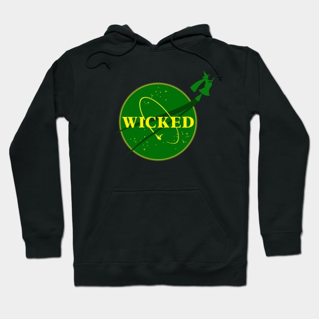 Wicked Witch Space Program | The Wizard Of Oz | Wicked The Musical Hoodie by rydrew